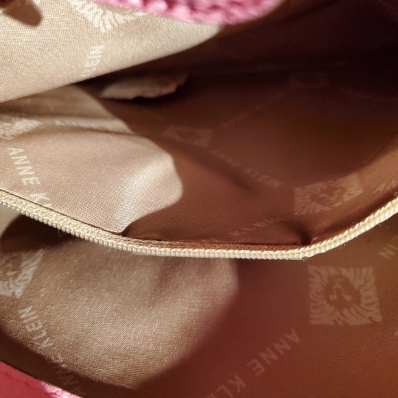 Anne Klein Paige tote in cork/pink - Picture 7 of 15